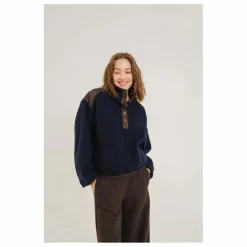 Pull Jaya Laine Vierge | Bleu marine