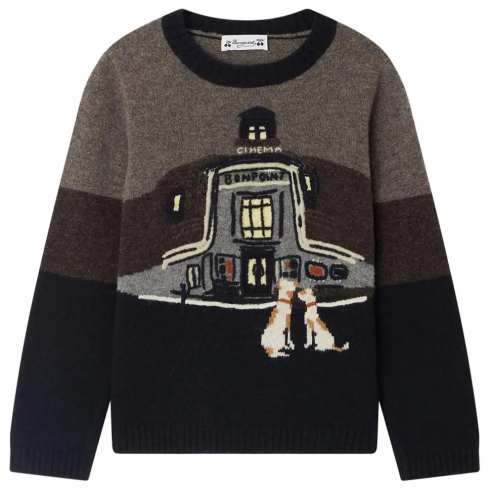 Pull Jean Laine | Bleu nuit
