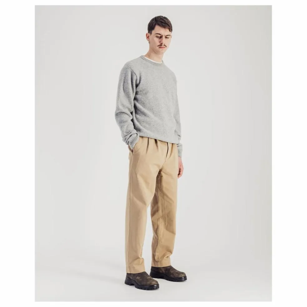 Pull Jonas Laine Mérinos Superfine | Gris chiné