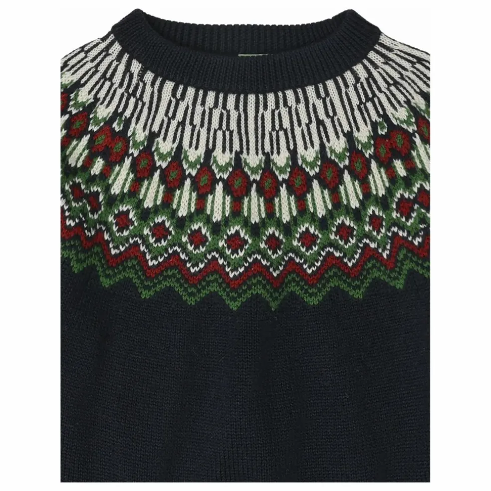 Pull Laine d'Agneau | Bleu marine