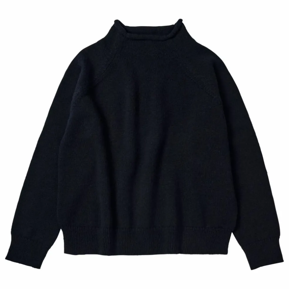 Pull Laine Mérinos - Collection Femme | Bleu marine