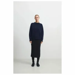 Pull Laine Mérinos - Collection Femme | Bleu marine
