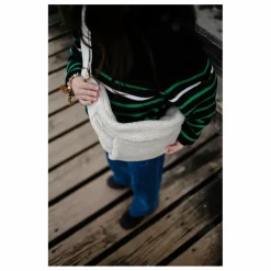 Pull Laine Mérinos Marinière x Smallable | Bleu marine