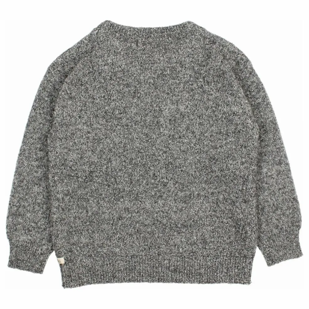 Pull Lama Fibres Recyclées | Gris