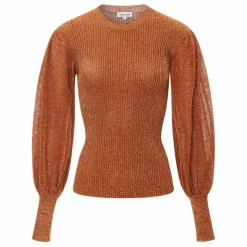 Pull Manches Bouffantes Lurex | Terre de soleil