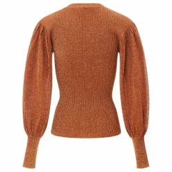 Pull Manches Bouffantes Lurex | Terre de soleil
