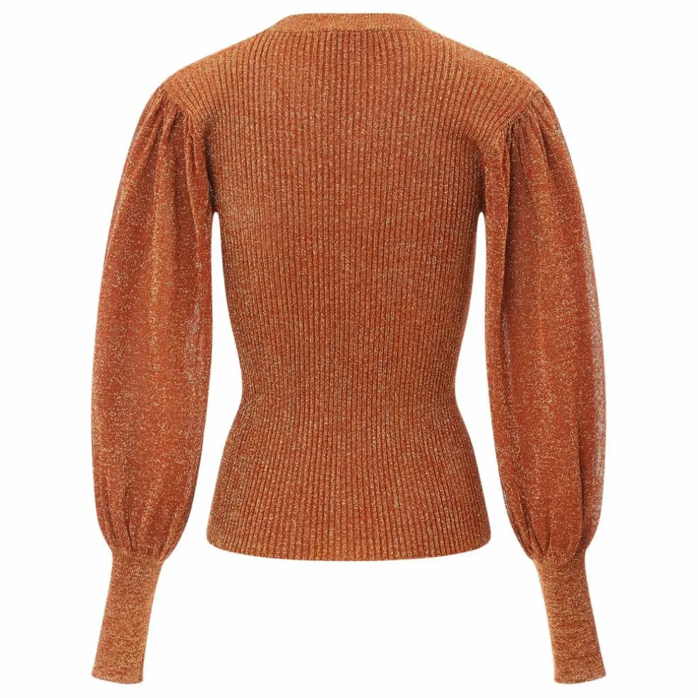 Pull Manches Bouffantes Lurex | Terre de soleil