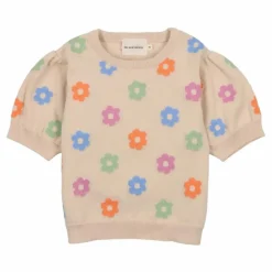 Pull Manches Courtes Kent Coton Bio | Crème