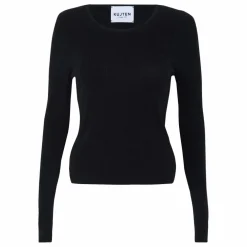 Pull Maori Soie et Cachemire | Noir