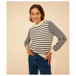 Pull Marinière Muckily - Collection Femme | Bleu marine