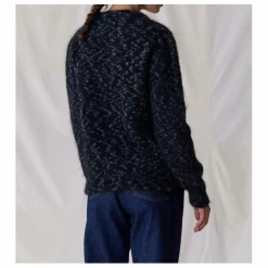 Pull Mat Léopard Kid Mohair et Mérinos | Gris anthracite