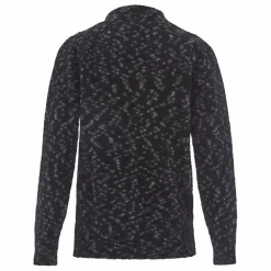 Pull Mat Léopard Kid Mohair et Mérinos | Gris anthracite