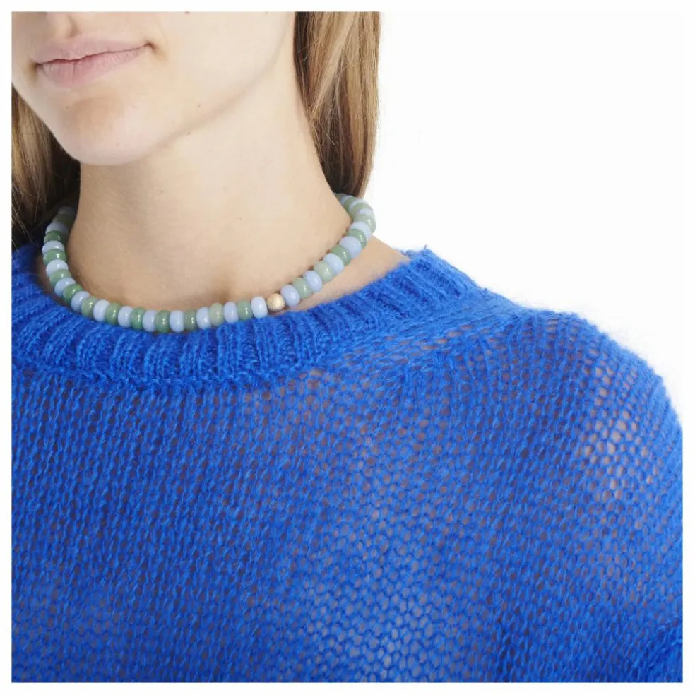 Pull Mohair | Bleu
