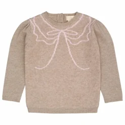 Pull Nœud Cachemire | Sable