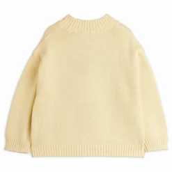Pull Ours Intarsia Coton Bio | Ecru