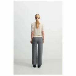 Pull Pointelle Maille Fine Laine Mérinos - Collection Femme | Ecru