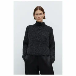 Pull Polo Baby Alpaga | Gris anthracite