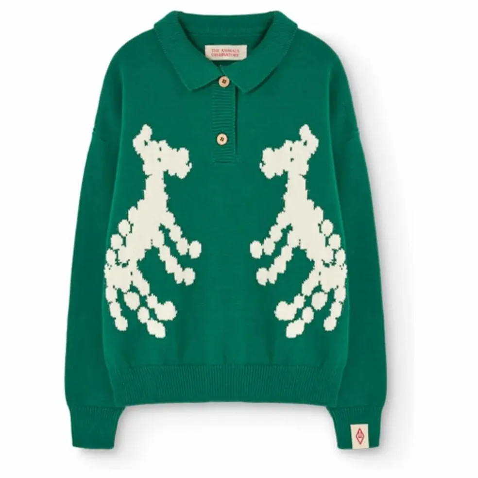 Pull Polo Raver Coton Bio | Vert