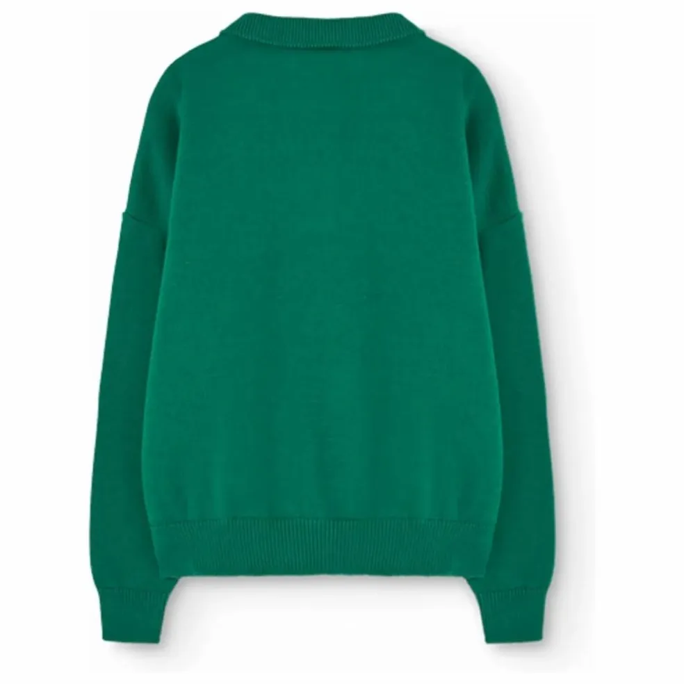 Pull Polo Raver Coton Bio | Vert