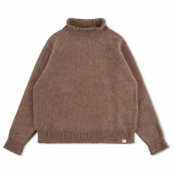 Pull Raglan Laine | Marron