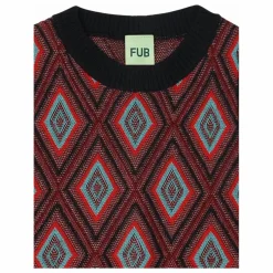 Pull Sans Manches Arlequin Laine de Mérinos | Bleu marine