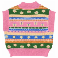 Pull Sans Manches Flutter By | Rose