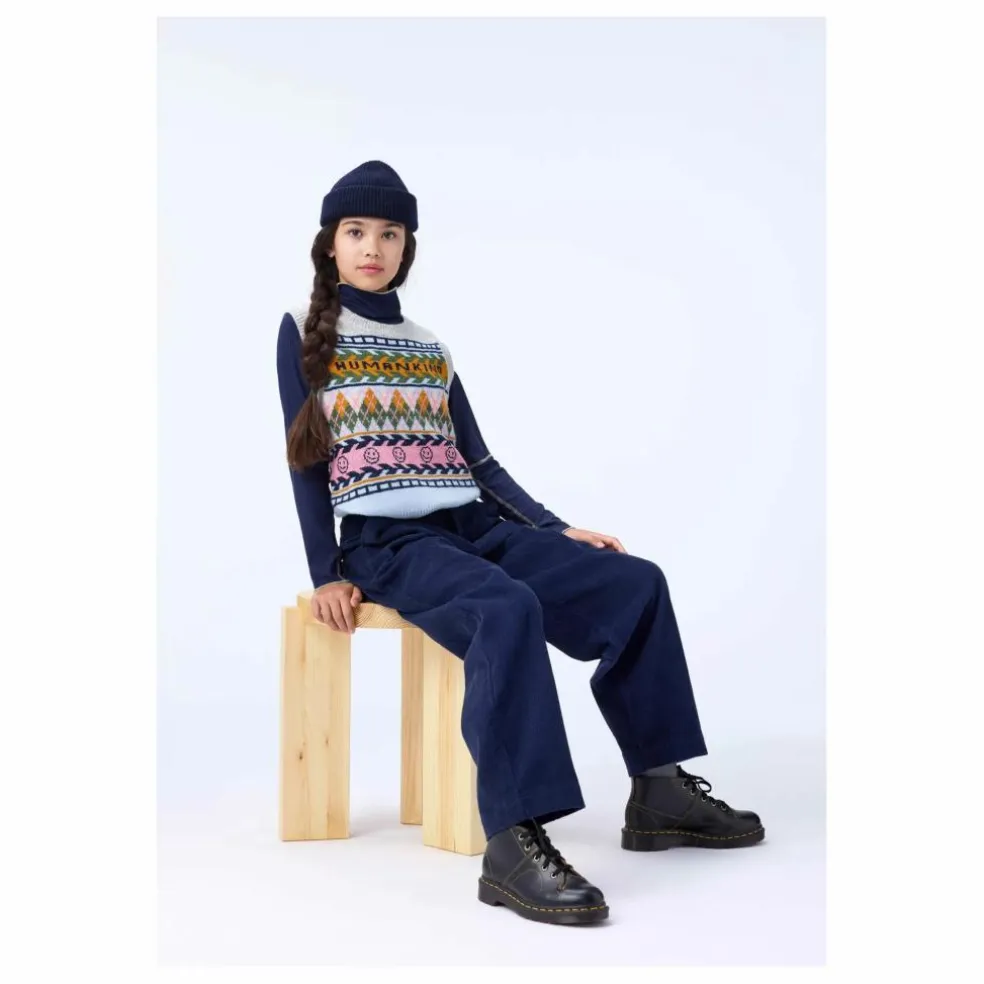 Pull Sans Manches Grace Laine | Gris