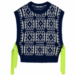 Pull Sans Manches Gusto | Bleu marine
