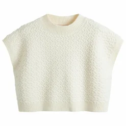 Pull Sans Manches Hanna | Crème
