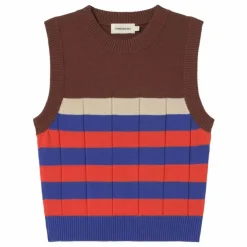 Pull Sans Manches Sherry Coton Bio | Marron