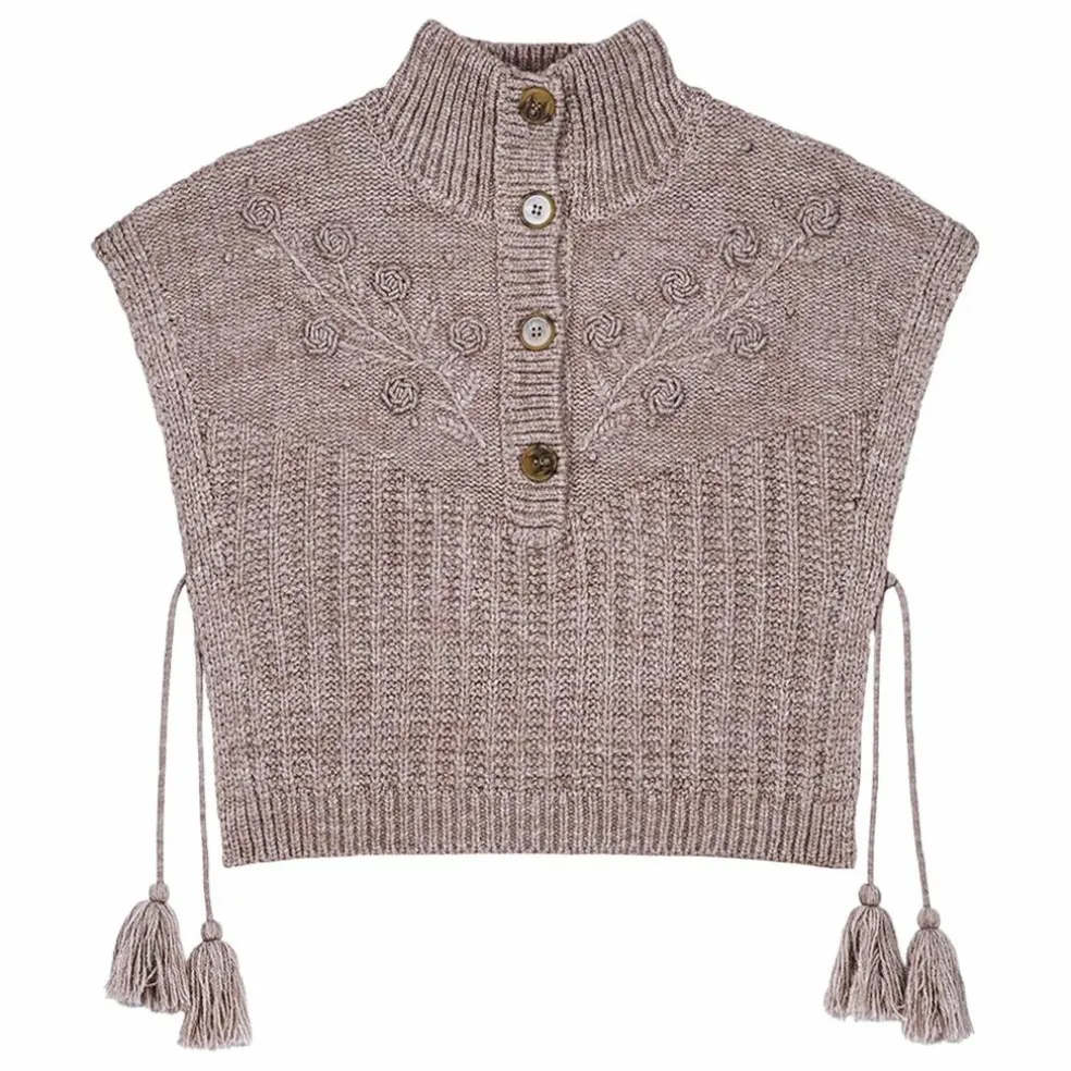 Pull Sans Manches Song - Collection Femme | Beige
