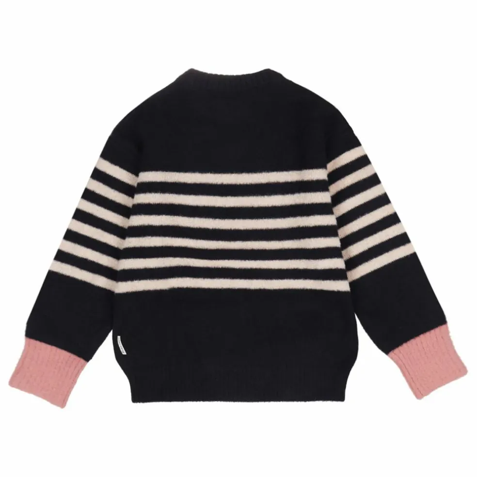 Pull Sante Rayé | Bleu nuit