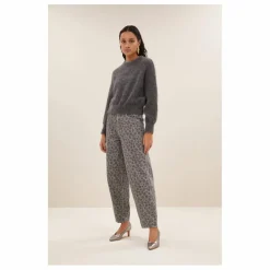 Pull Sonny Natural Alpaga | Gris chiné foncé