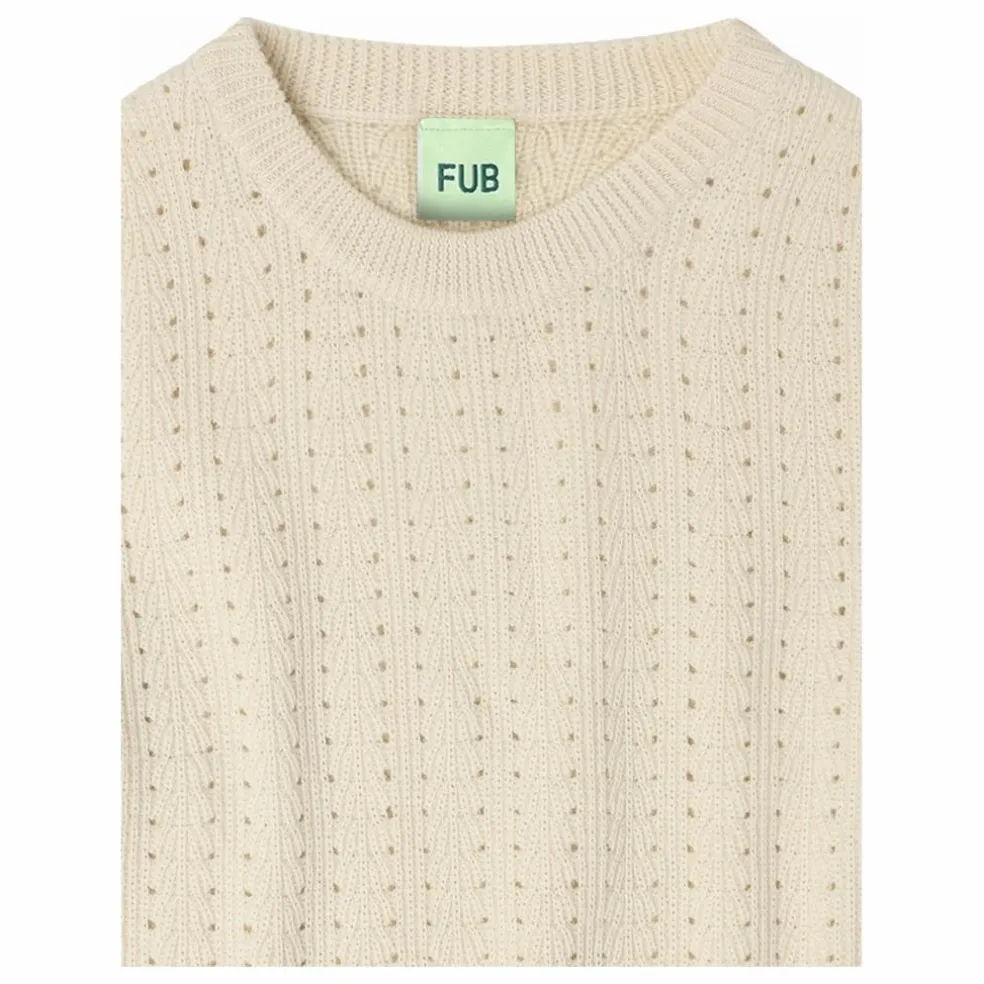 Pull Structuré Laine de Mérinos | Ecru