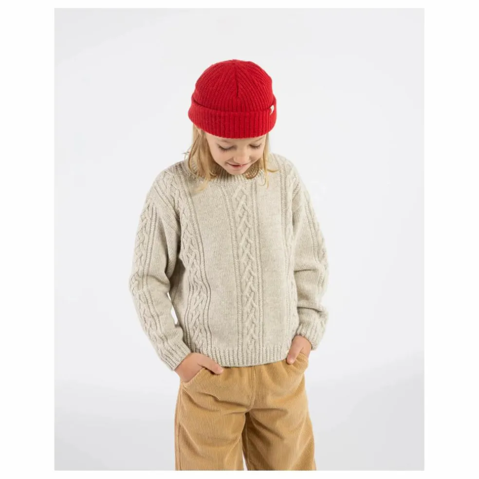 Pull Torsadé Laine | Grège