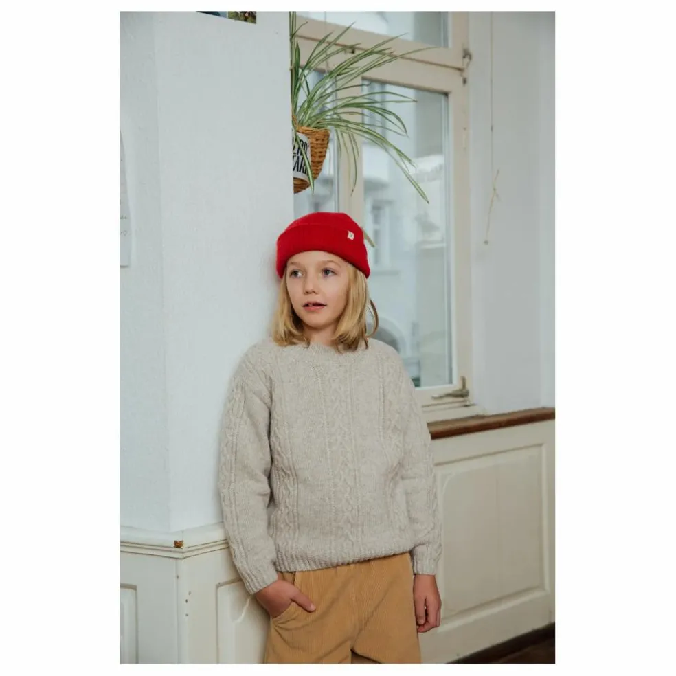 Pull Torsadé Laine | Grège