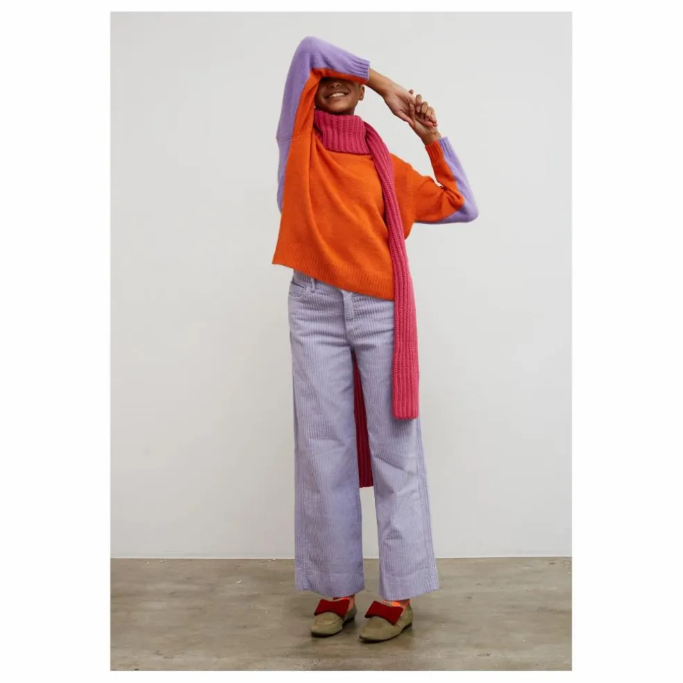 Pull Twist Bicolore | Orange