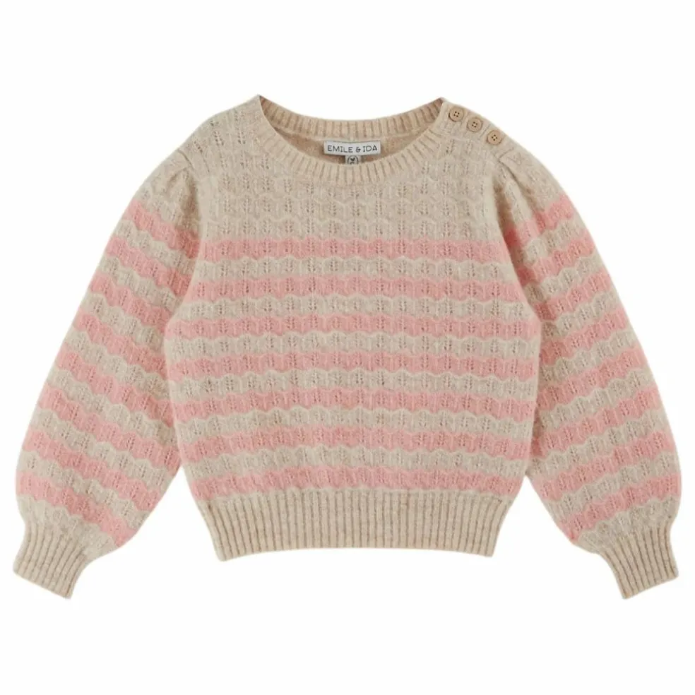 Pull Vague Laine | Ecru