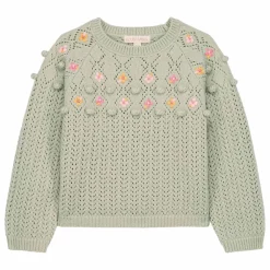 Pull Vakita Laine | Vert amande