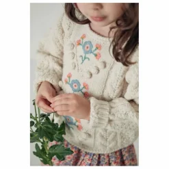 Pull Vinia Fleurs | Ecru