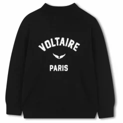 Pull Voltaire Laine | Noir