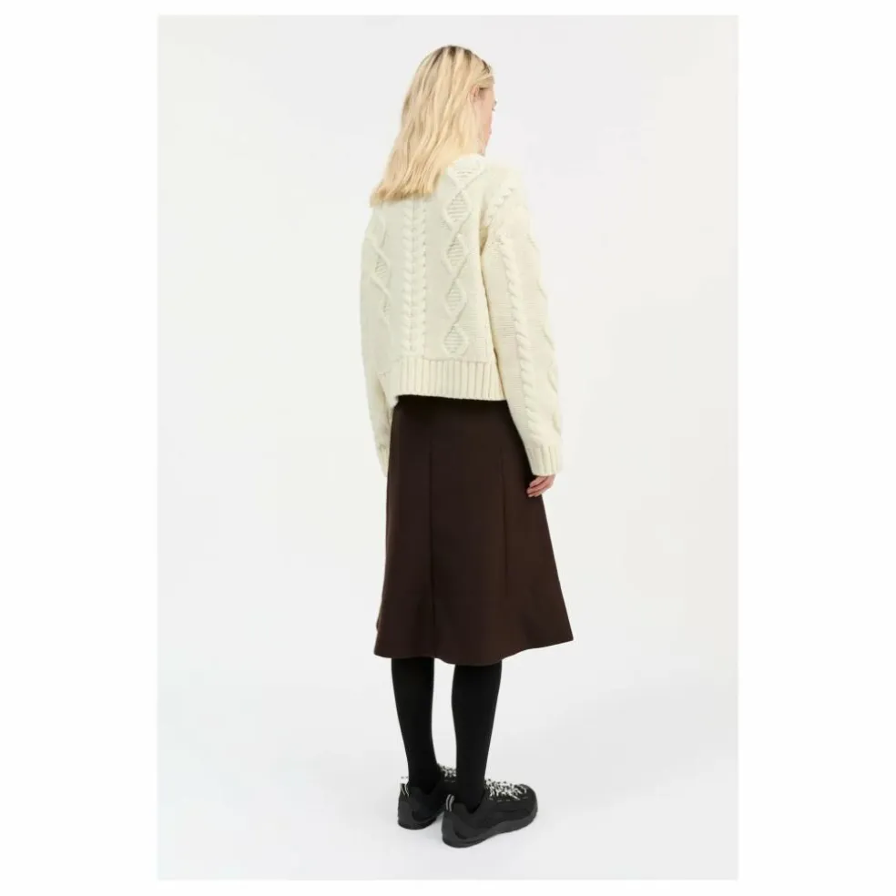 Pull White Sun Laine Mérinos | Ecru