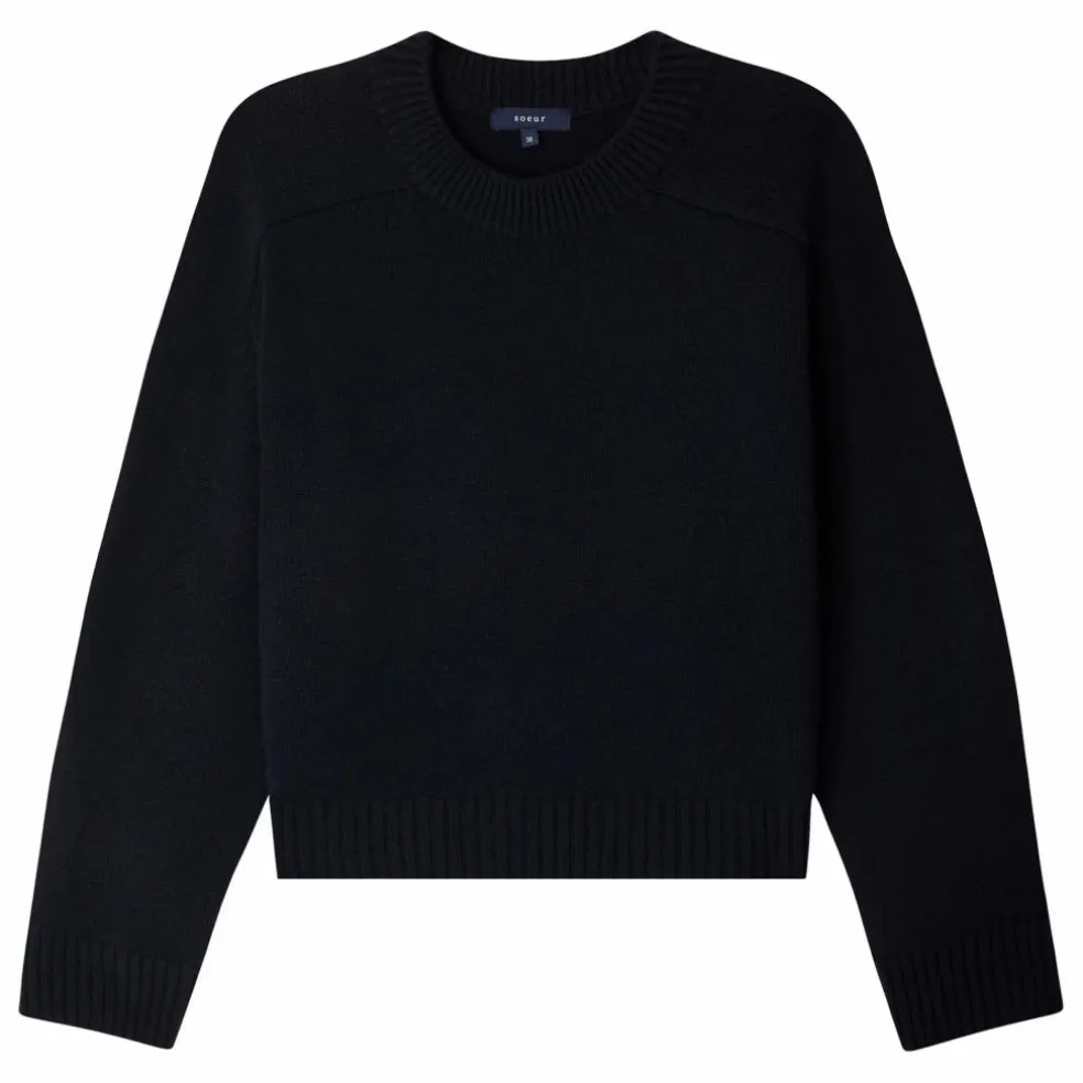 Pull Will Laine Mérinos | Bleu marine