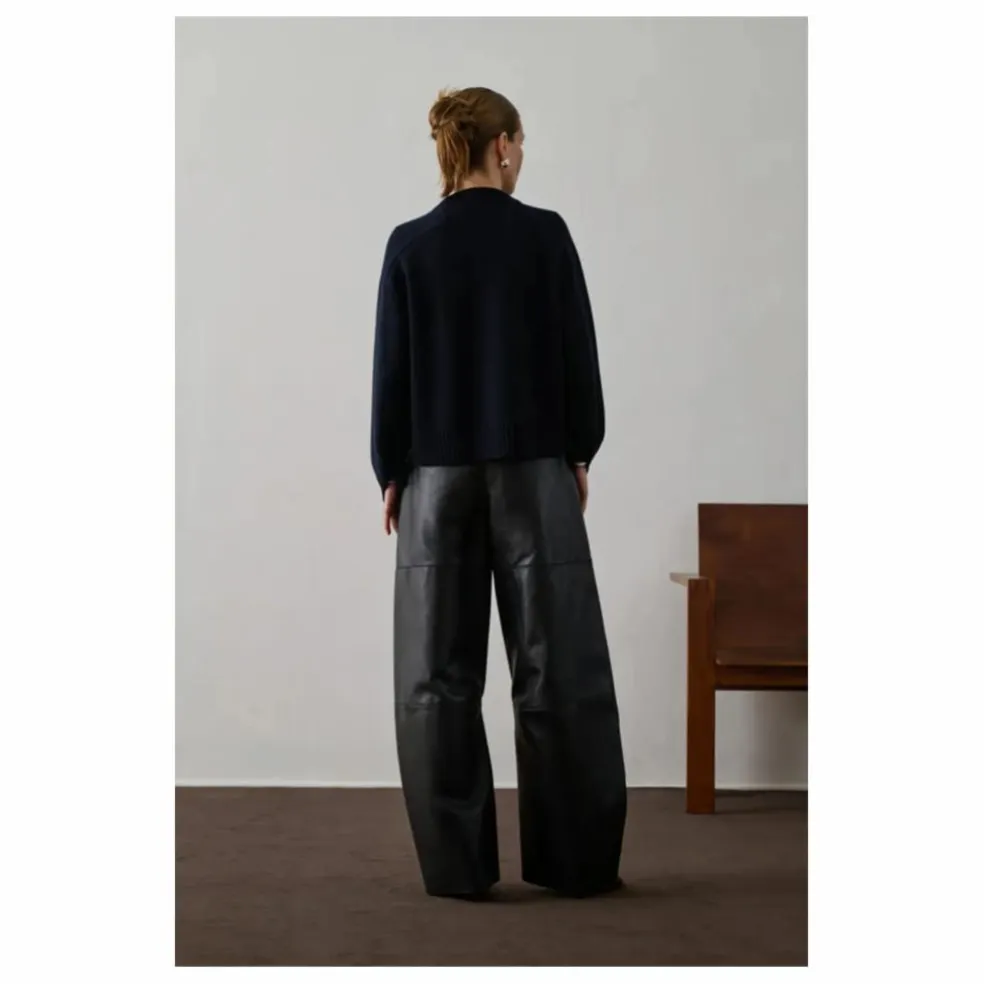 Pull Will Laine Mérinos | Bleu marine