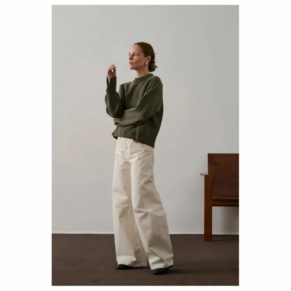 Pull Will Laine Mérinos | Gris chiné