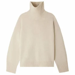Pull William Laine Mérinos | Ecru chiné