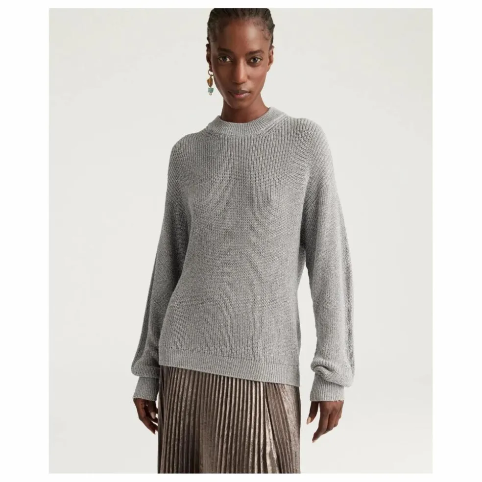 Pull Windsor Métallisé | Argenté