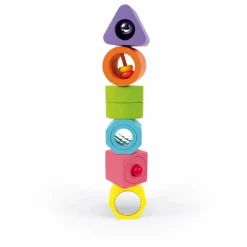 Puzzle 6 cubes sensoriels en bois