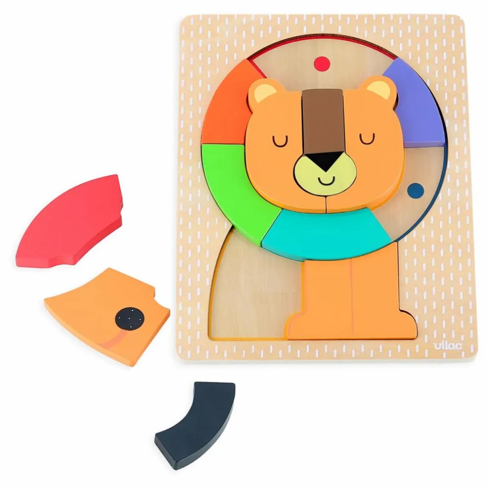 Puzzle à encastrer Lion - Andy Westface