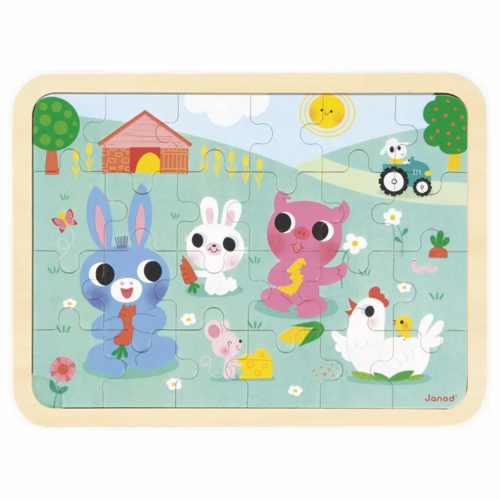 Puzzle à la ferme - 24 pièces
